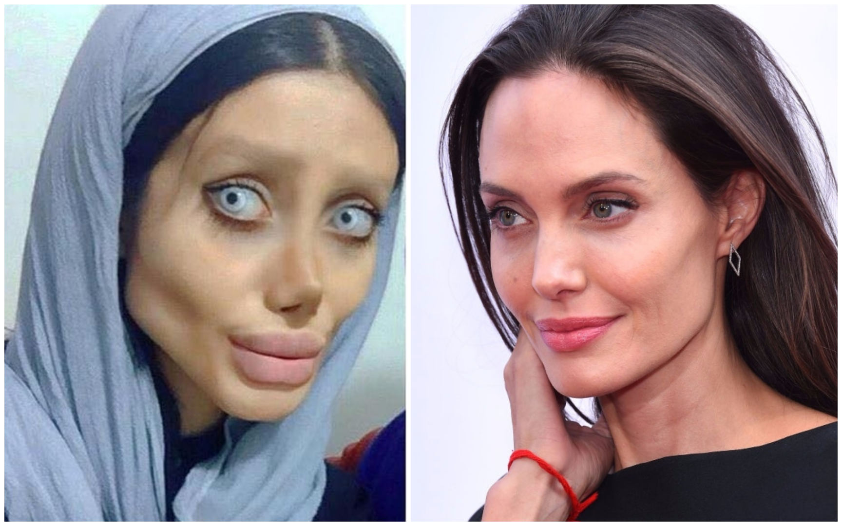Sahar Tabar Ir Angelina Jolie Nuotrauka Min Lt