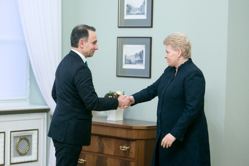Rokas Masiulius ir Dalia Grybauskaitė