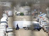 AFP/„Scanpix“ nuotr./Madride sprogo furgonas