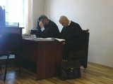 Sauliaus Chadasevičiaus/15min.lt nuotr./A.Sabonio kompanijos advokato G.Černiausko (dešinėje) bei jo kolegos laukia dar vienas sunkus teismo procesas.