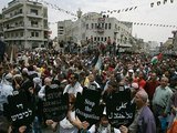 AFP/„Scanpix“ nuotr./Palestiniečiai paminėjo Katastrofos dieną.