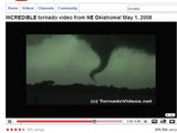 Igno G./15min.lt skaitytojo nuotr./Svetainėje Youtube.com gausu filmuotos medžiagos apie rimtus tornadus.