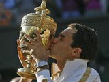 „Scanpix“ nuotr./R.Federeris - šešiskart Vimbldono čempionas
