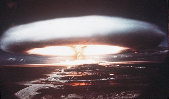 AFP/Scanpix nuotr./Branduolinis sprogimas.