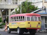 AFP/Scanpix nuotr./Autobusas Samoa sostinėje Apijoje