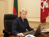 Prezidentūros nuotr./D.Grybauskaitė