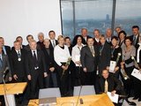 Vilniaus m. savivaldybės nuotr./Savivaldybėje pagerbti veteranų Olimpinių žaidynių nugalėtojai