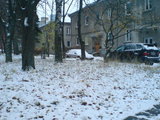J.Andriejauskaitės nuotr. /Sniegas nubaltino kiemus ir gatves.