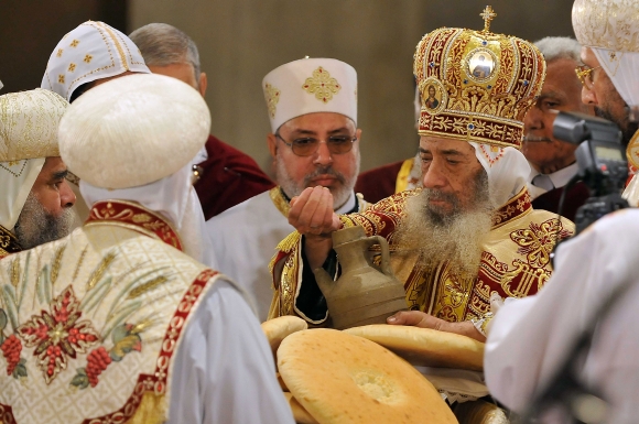 Krikščionys, daugiausiai koptai, sudaro apie 10 proc. Egipto gyventojų.