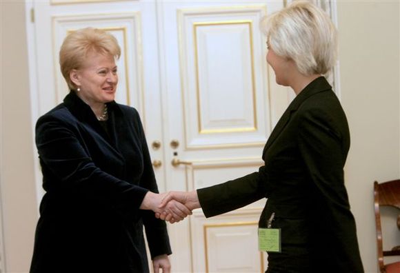 Dalia Grybauskaitė ir Diana Korsakaitė