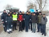 Panevėžio rajono policijos nuotr./Akcijoje dalyvavo ir Panevėžio rajono policininkai, ir moksleiviai.