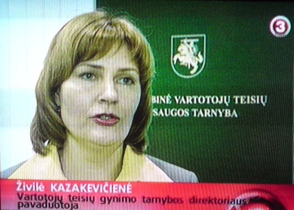 TV3 žinių stop kadras/TV3 žinių reportažas apie Amber Promotions