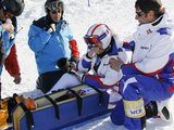 „Reuters“/„Scanpix“ nuotr./Marion Rolland verkė po nesėkmingo starto