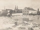 Kauno apskrities viešosios bibliotekos archyvų nuotr./1926 metų potvynis Kauno senamiestyje