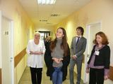 Organizatorių nuotr./Teisės studentai dalinosi gerumu vaikų ligoninėje.