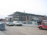A.Kripaitės/15min.lt nuotr./Skaičiuojama, kad jau užbaigta apie pusę Klaipėdos arenos statybos darbų.