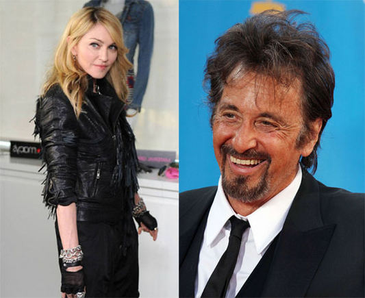 Scanpix nuotr./Madonna ir Al Pacino 