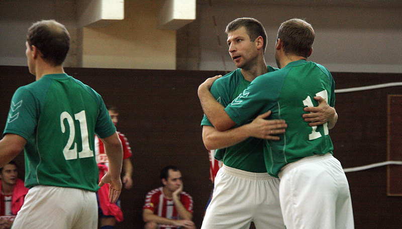 Kauno futbolininkai ketvirtą kartą iš eilės tapo šalies čempionais.