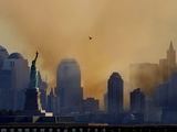 „Reuters“/„Scanpix“ nuotr./Niujorkas sugriuvus Pasaulio prekybos centro dangoraižiams