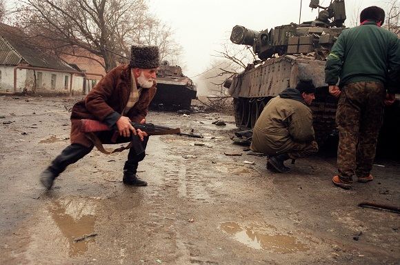 AFP/Scanpix nuotr./Alfa būrys dalyvavo ne vienoje operacijoje Čečėnijoje