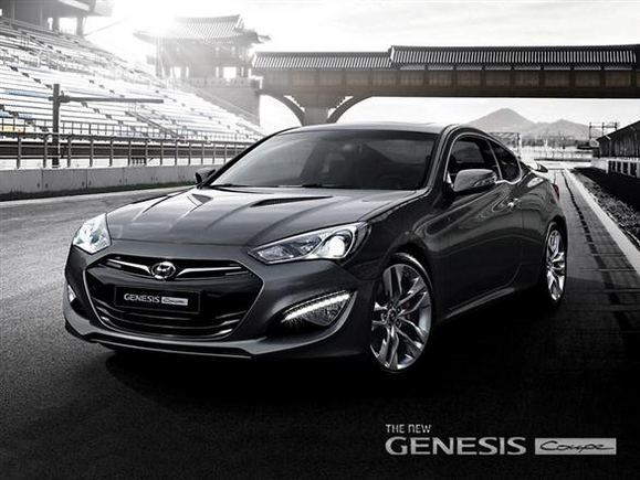 Atnaujintas Hyundai Genesis Coupe