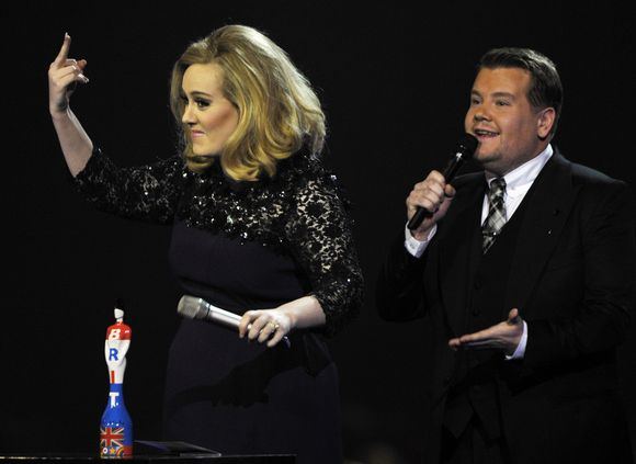 Reuters/Scanpix nuotr./Adele Britų muzikiniuose apdovanojimuose