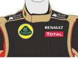 Gamintojo nuotr./„Lotus F1“ komandos lenktynininkų apranga
