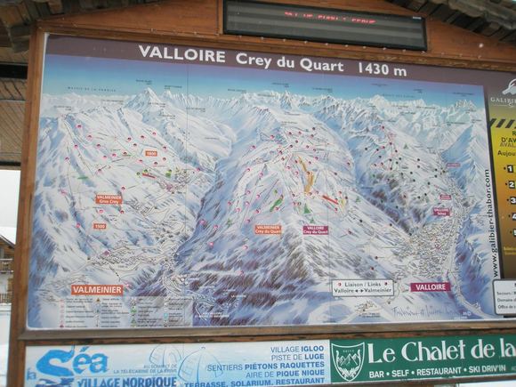 Skaitytojo Dariaus nuotr./Lietuvos slidininkams mažai pažįstamas Prancūzijos kurortas Valloire-Valmeinier