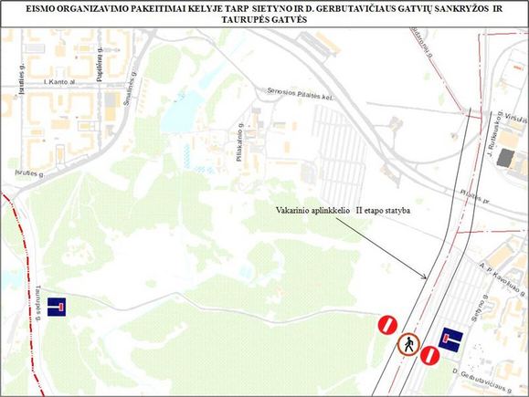 Vilniaus savivaldybės nuotr./Vakarinis aplinkkelis