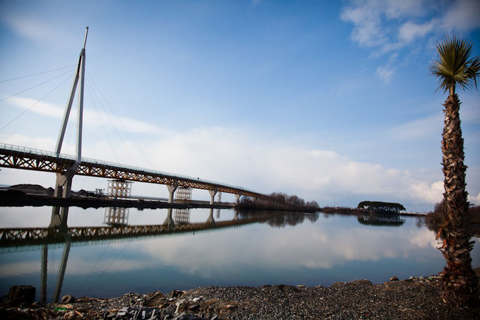 Bertos Tilmantaitės nuotr./Naujasis tiltas Anaklijoje