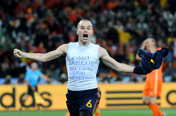 AFP/Scanpix nuotr./Andresas Iniesta