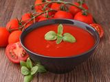 Fotolia nuotr./Ispaniaka pomidorų sriuba (gaspačo)