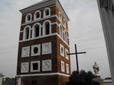 M.Jankutės nuotr./Nesvizh church belltower