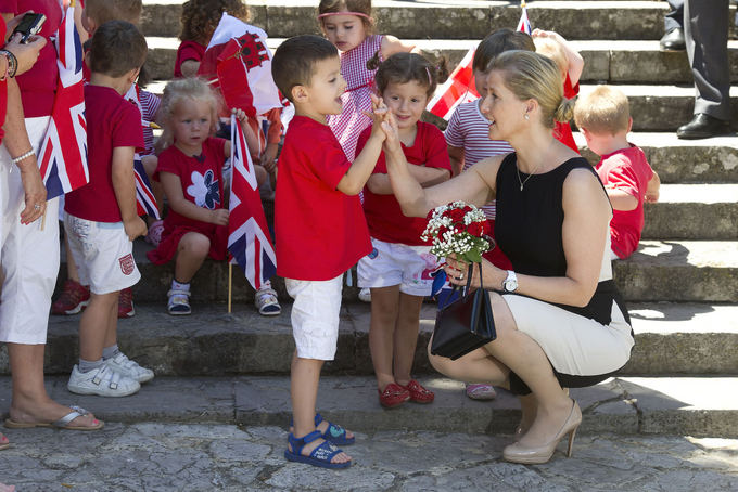 AFP/Scanpix nuotr./Vesekso grafienė Sophie Gibraltare