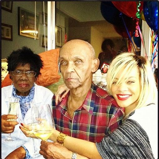 Rihanna su senele Clara Brathwaite-Dolly