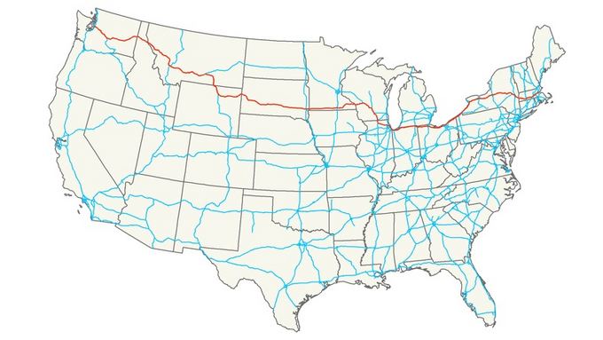 Wikipedia.org nuotr./Interstate 90