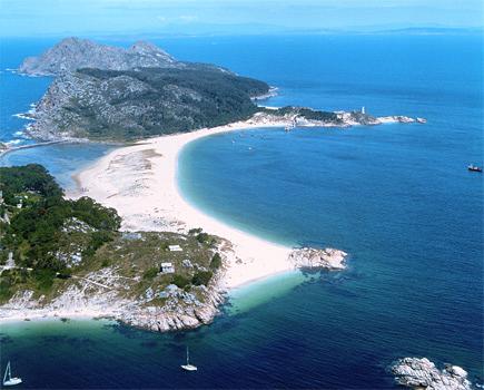 Las Islas Cies  Galicija, Ispanija