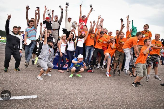 Tomo Petrovskio/Tomasfoto.lt nuotr./Trečiasis EEDC'12 drifto etapas Nemuno žiede