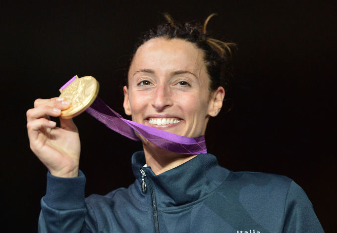 AFP/Scanpix nuotr./Olimpinė čempionė Elisa Di Francisca