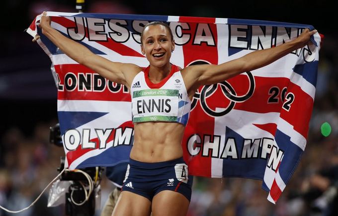 Reuters/Scanpix nuotr./Olimpinė septynkovės čempionė Jessica Ennis