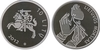 Lietuvos Respublikos Centrinio banko nuotr./10 litų kolekcinės monetos