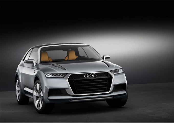 Gamintojo nuotr./Audi Crosslane Coupe Concept