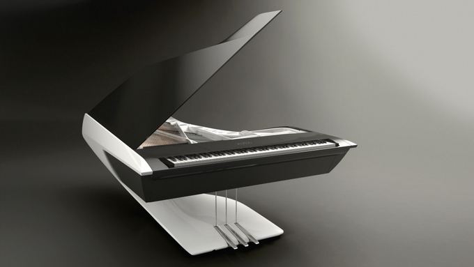 Gamintojo nuotr./Peugeot Design Lab Piano Pleyel fortepijonas