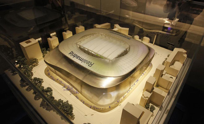 marca.com/Madrido Real stadiono Santiago Bernabeu atnaujinimo planai