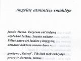 Aido Marčėno eilėraštis „Angelas atminties smuklėje“.