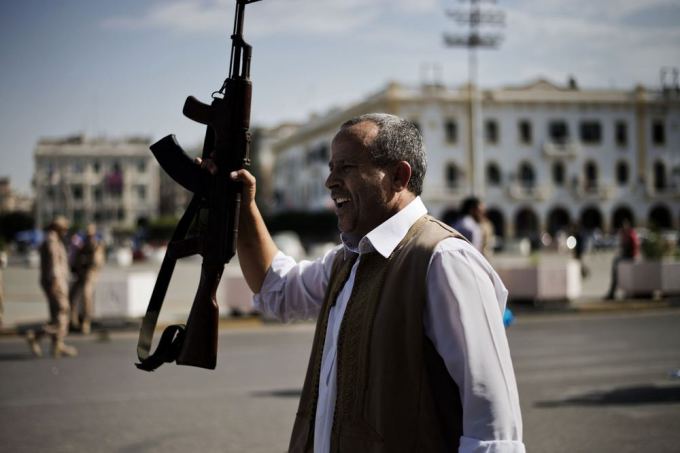 Reuters/Scanpix nuotr./Libijoje vykusi nusiginklavimo akcija