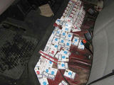 VSAT nuotr./Kontrabandinės cigaretės