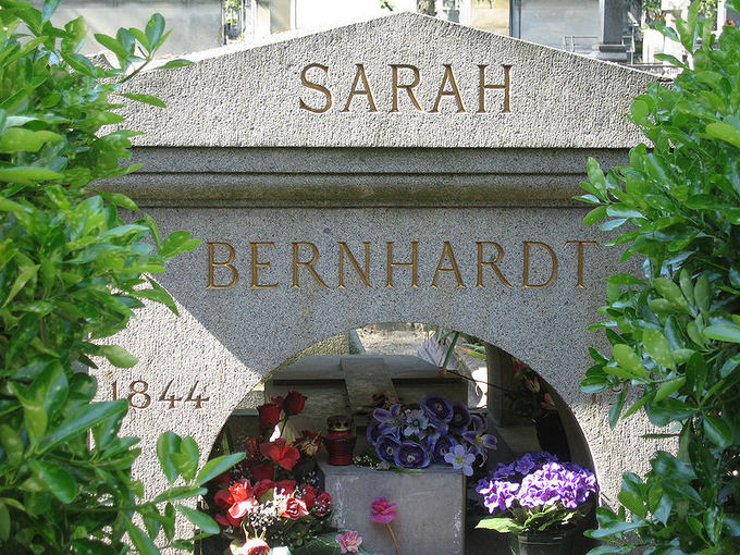 wikimedia.org nuotr./Sarah Bernhardt kapas