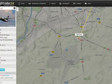 15min.lt nuotr./„Ryanair“ lėktuvo nusileidimas Vilniaus oro uoste virtualiame žemėlapyje