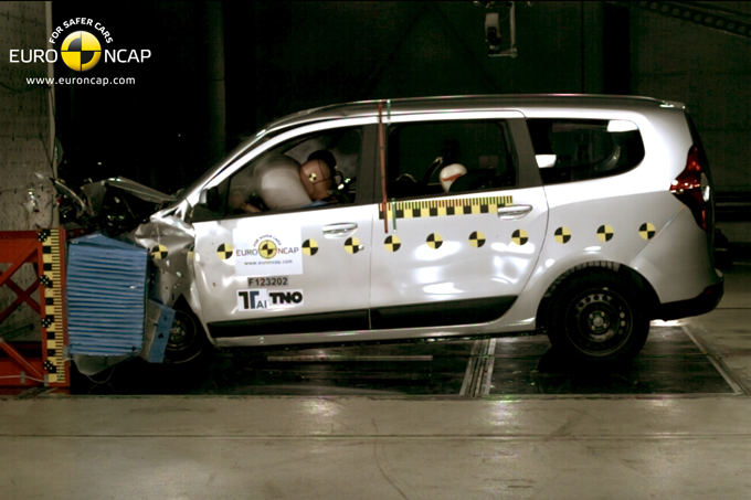 Euro NCAP nuotr./Dacia Lodgy